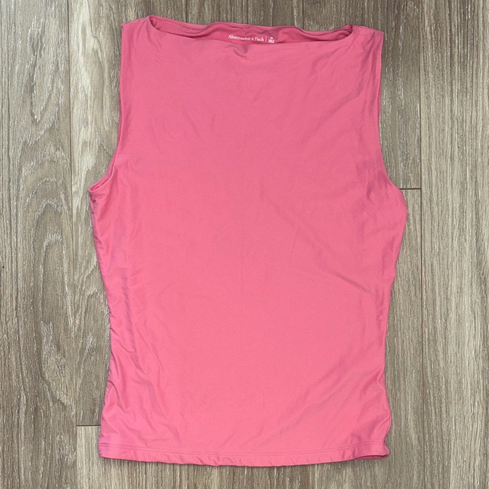 Abercrombie Women's Pink Tank Top